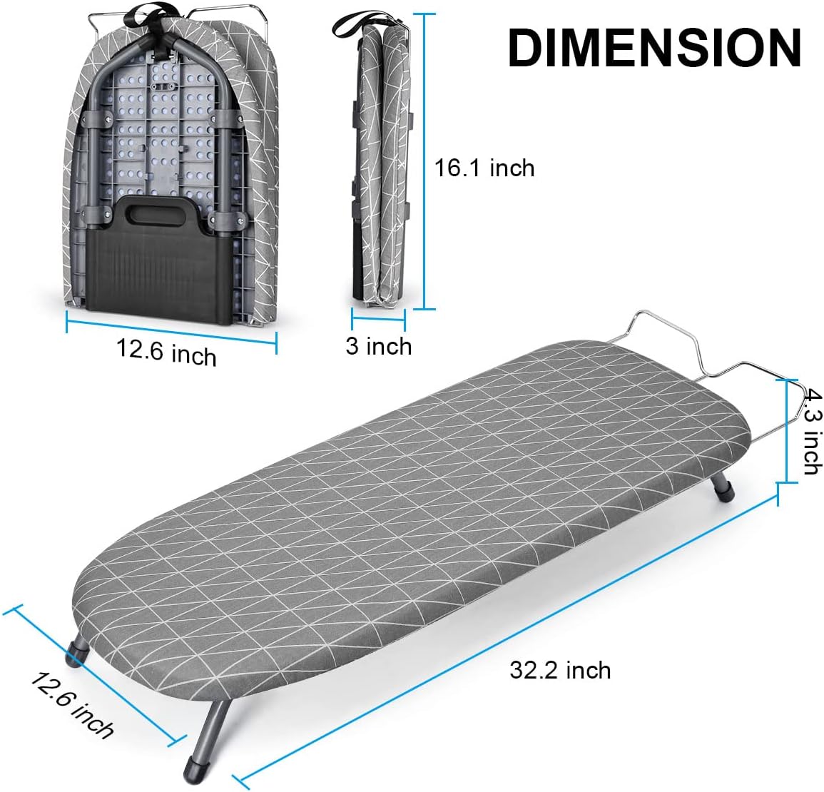 Planche à Repasser Pliable Johgee 2