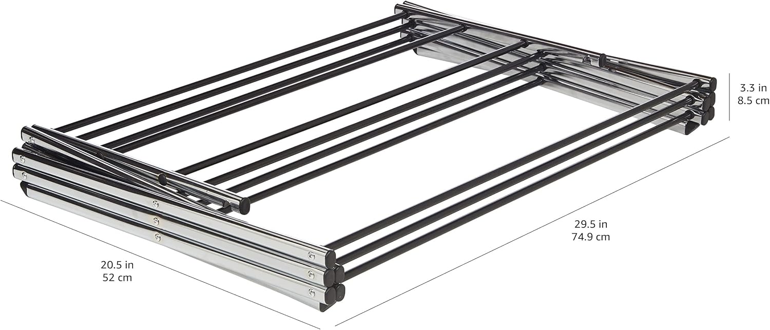 Étendoir à linge pliable Amazon Basics 6