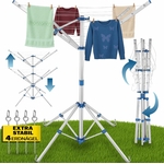 monzana étendoir linge pliable 3