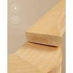 SONGMICS Cintres en Bois dÉrable 4