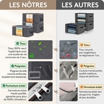 Lifewit sac de rangement vêtement 3