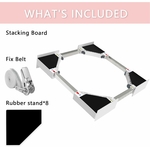 kit de superposition lave-linge sèche-linge 4