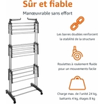 étendoir à linge Amazon basics 2