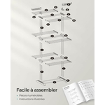 étendoir à linge SONGMICS 8