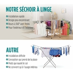 Étendoir à linge bois Vitapur Airprestige 3