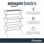 Étendoir à linge pliable Amazon Basics 2