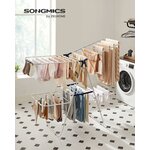 Étendoir à linge pliable SONGMICS LLR53BU 2