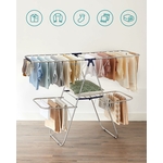 Étendoir à linge pliable SONGMICS LLR53BU 6