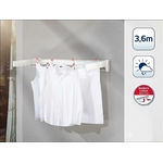 Étendoir à linge mural Leifheit Telegant 36 Protect Plus 2