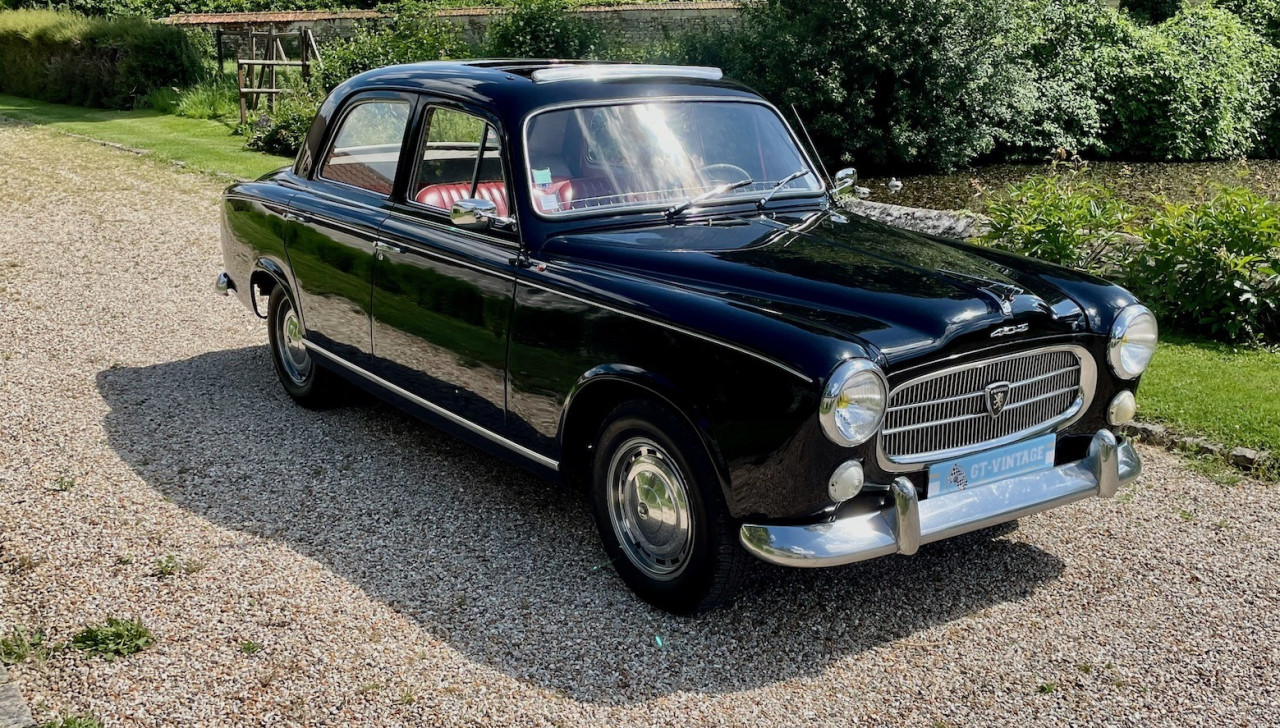 Kit coulisses des 4 vitres Peugeot 403 Berline / break