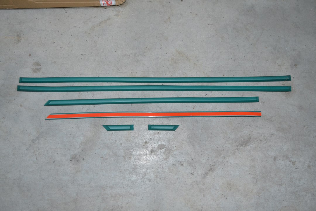 Kit baguettes Peugeot 205 green 3 portes
