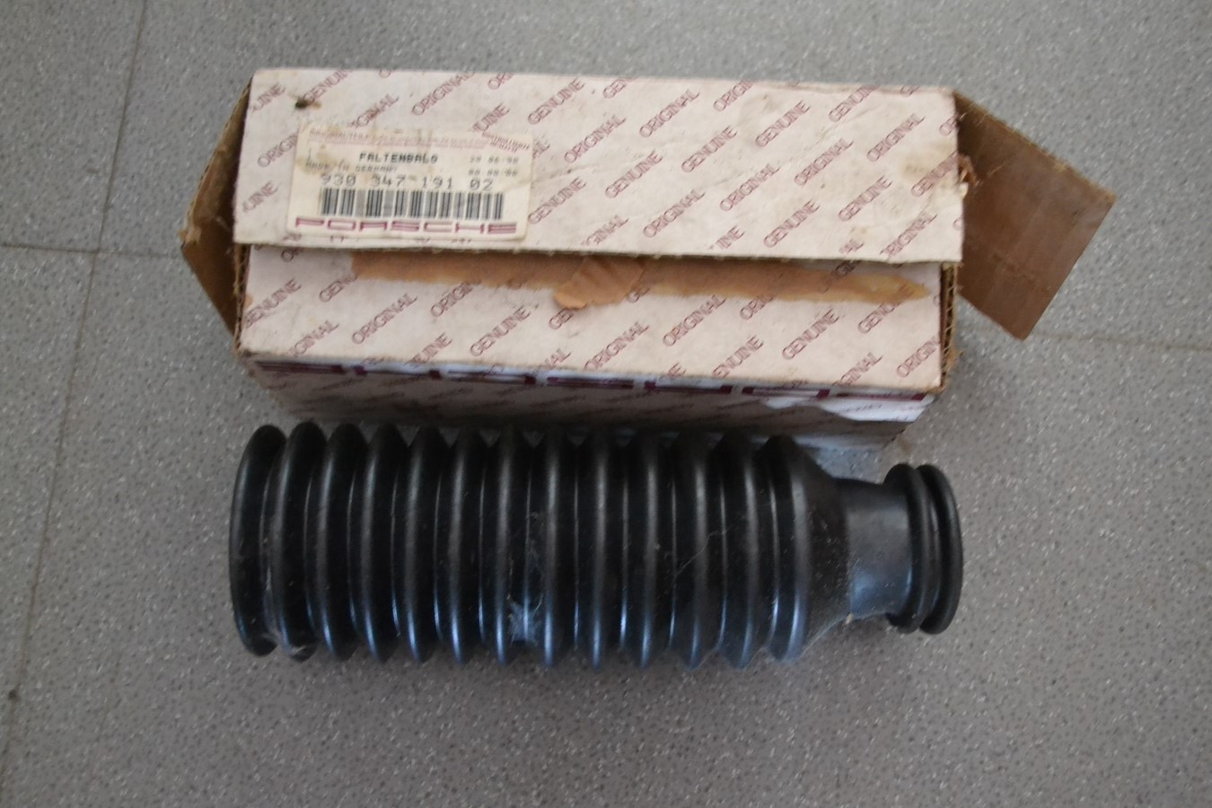Soufflet crémaillère de direction Porsche 911 Turbo 3L et 3L3