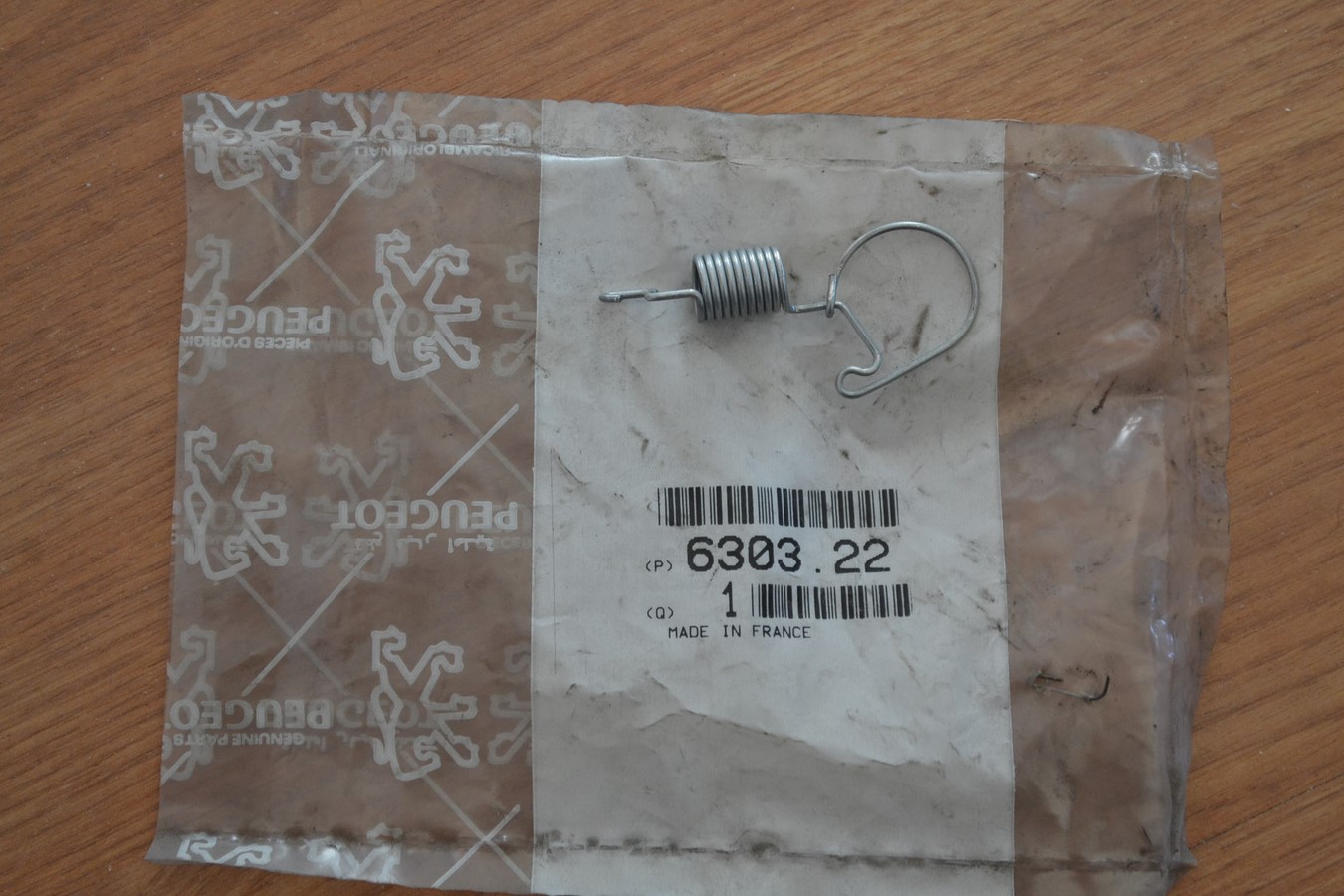 Ressort de clignotant latéral Peugeot 106