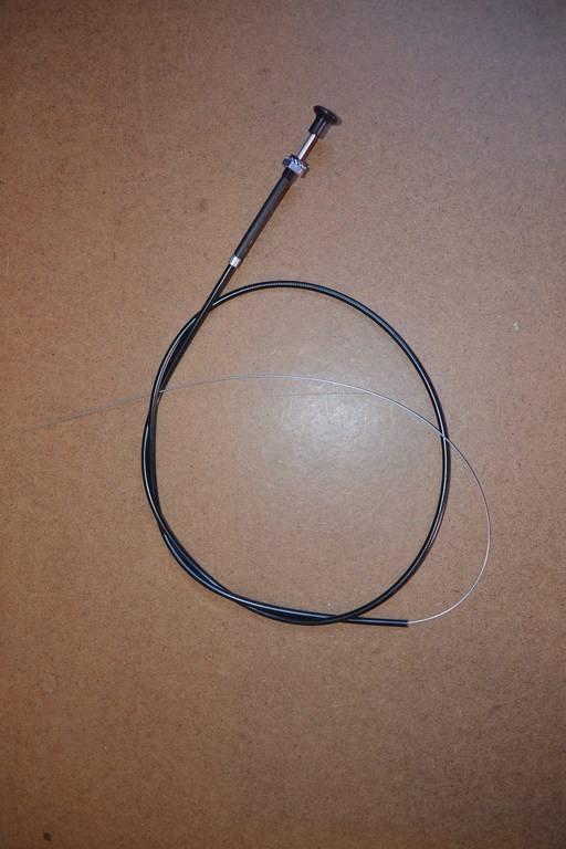 Câble starter Peugeot 104 204 304 404 504, L= 1660mm