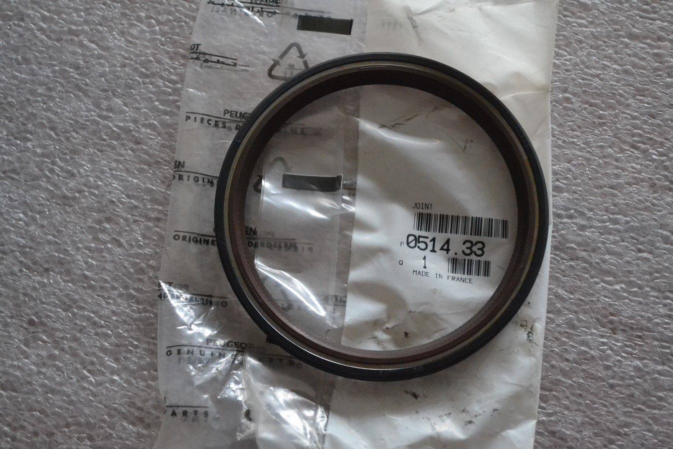 Joint spi de vilebrequin, 112x95x12.5mm, Peugeot J5 / Citroen C25