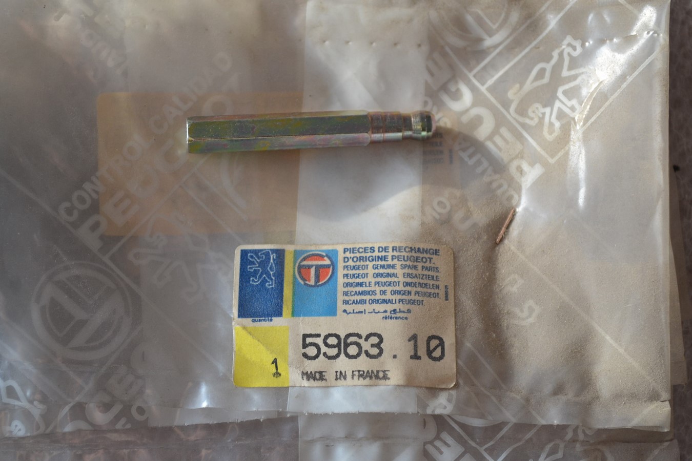 Prolongateur bougie Peugeot 104, longueur 50mm