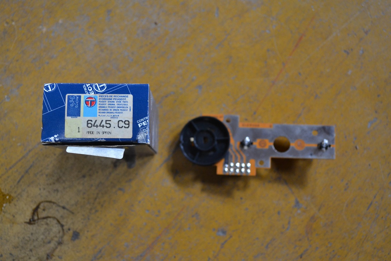 Rhéostat complet pour Peugeot 309 sans climatisation