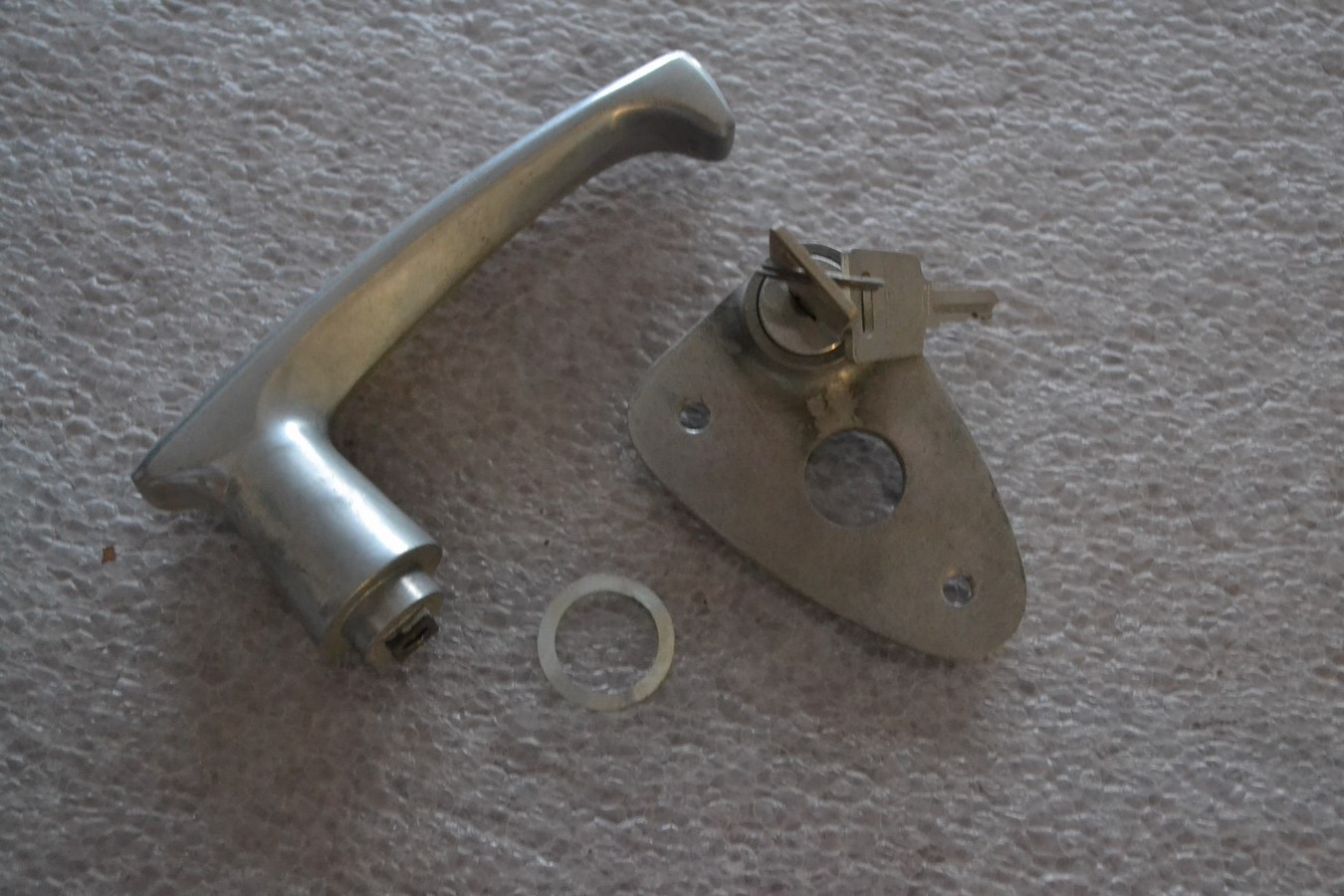 Poignée extérieure de porte avant coulissante gauche Peugeot J7, + 2 clés