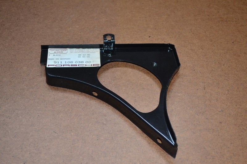 Tôle bas de turbine droite pour Porsche 911 et 914/6 neuf