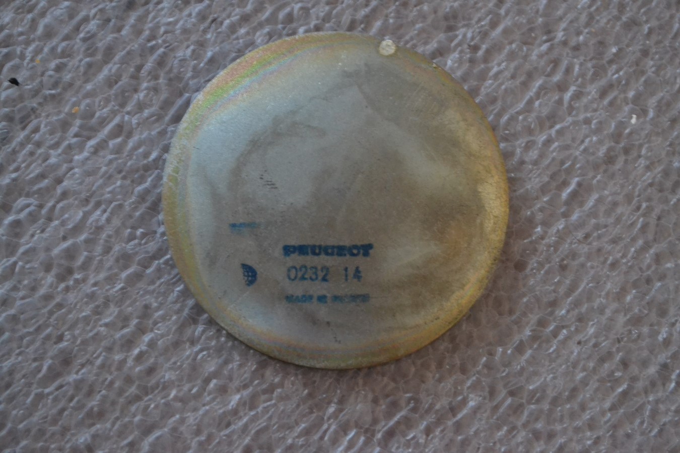Pastille culasse Peugeot XD88 62mm