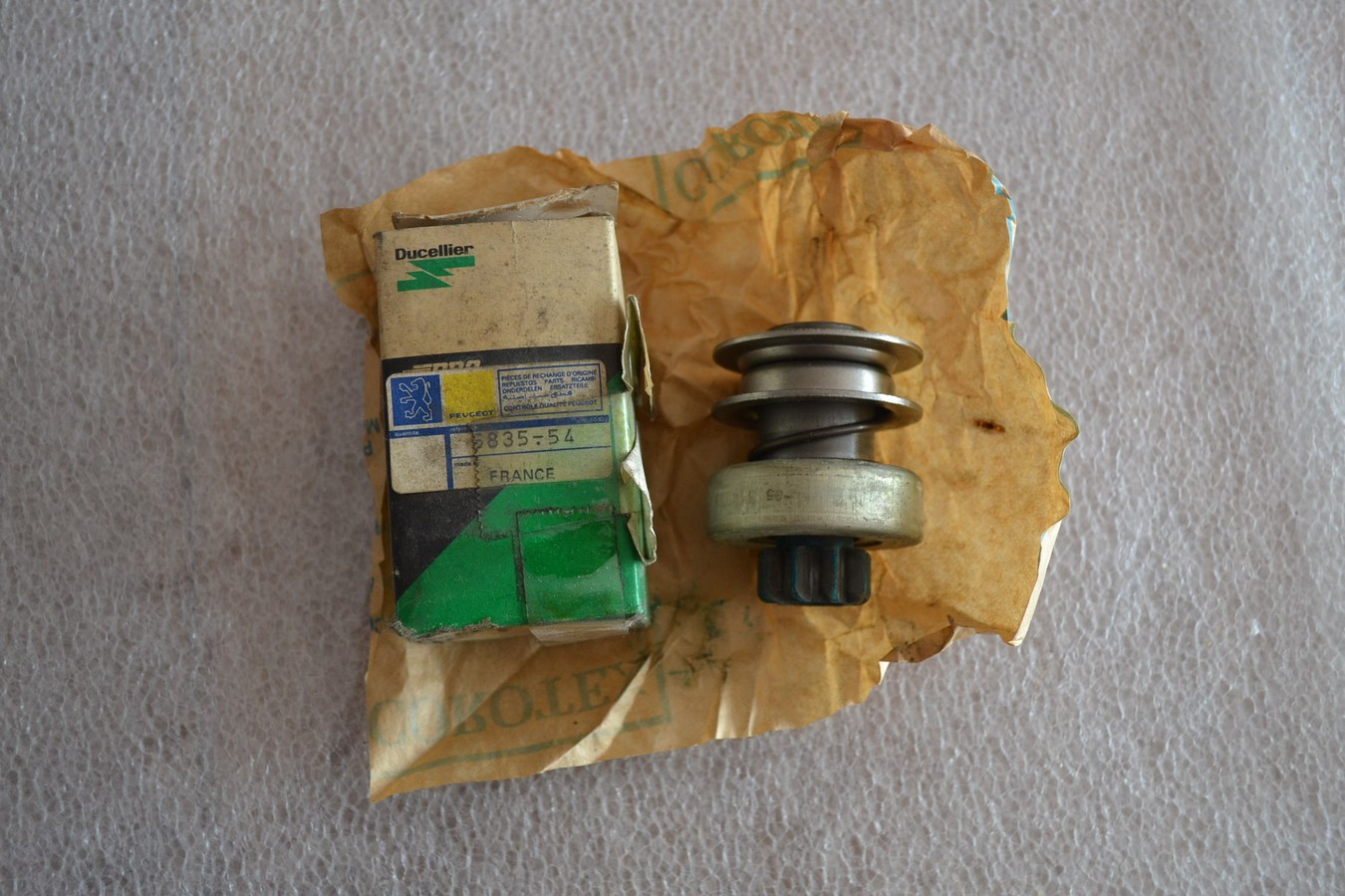 Lanceur démarreur DUCELLIER 532004 B / C Peugeot 505 injection, neuf