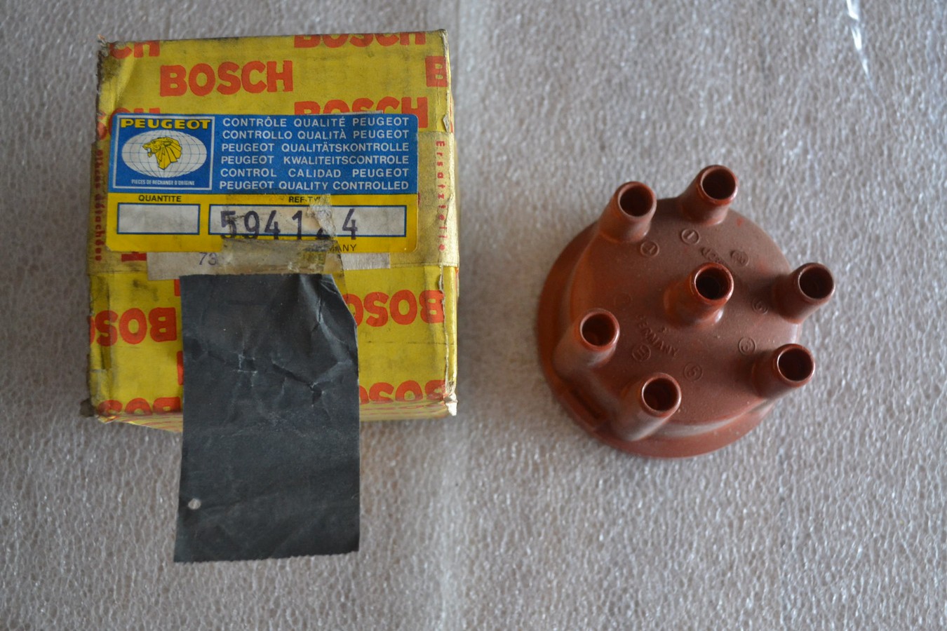Tête de delco BOSCH, moteur V6, Peugeot 504 604, Talbot Tagora, Alpine 2L9i
