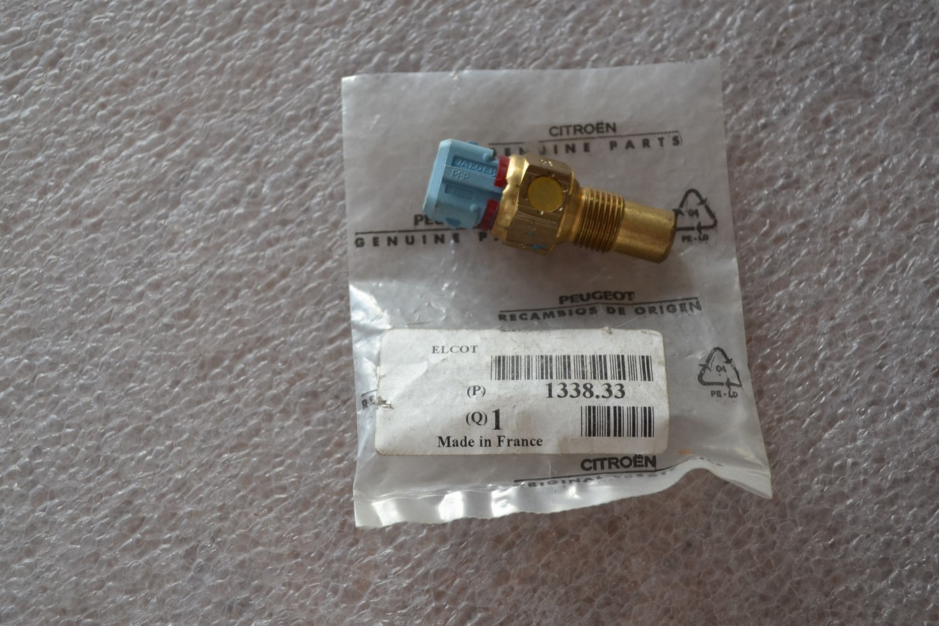 Sonde température d\'eau pour Peugeot 306