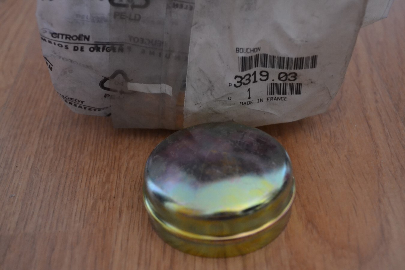 Bouchon de moyeu diam=62mm, Peugeot J5 Boxer 1, Citroen C25 Boxer 1.