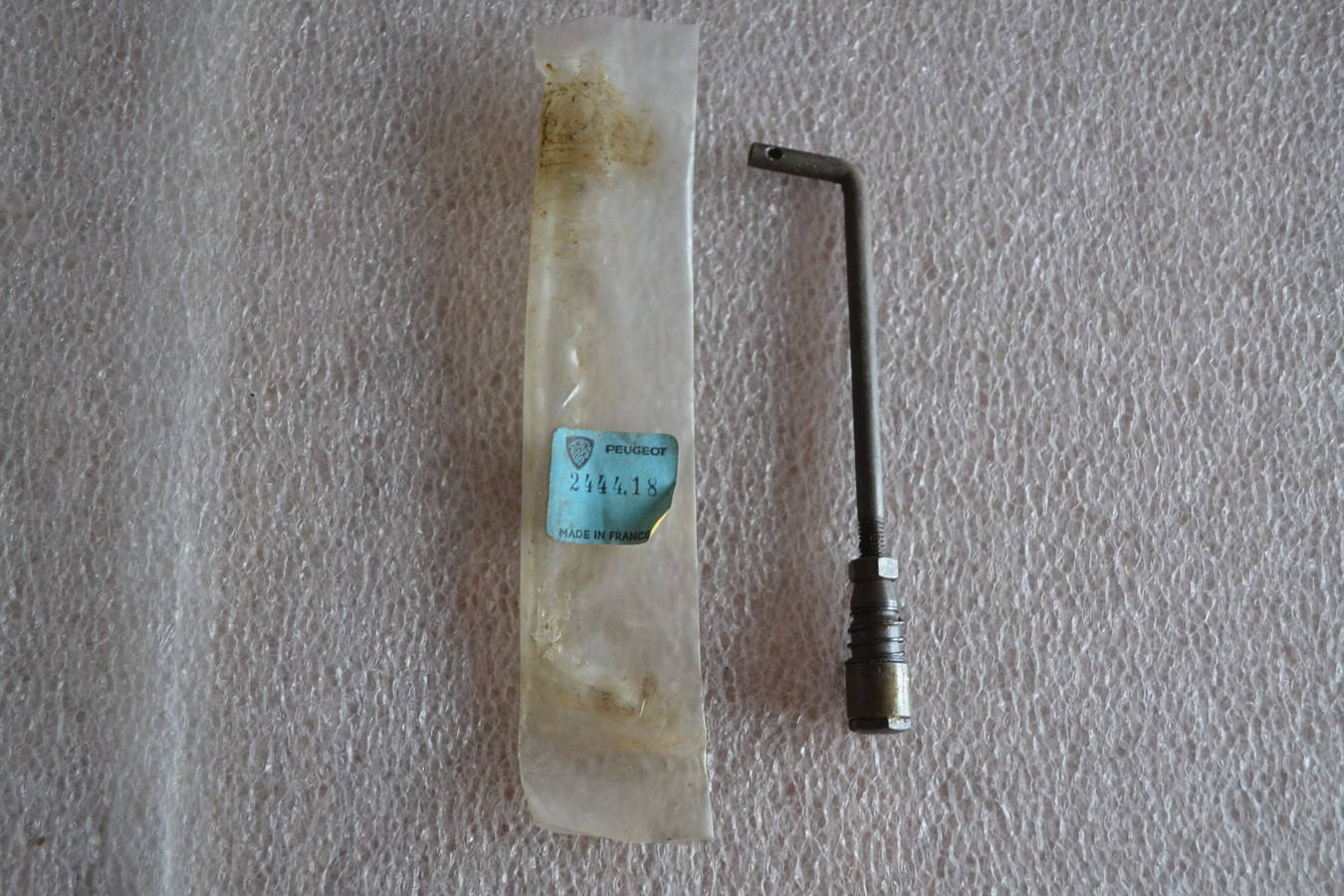 Biellette commande boîte de vitesses, C3, Peugeot 404, L=138mm, neuve