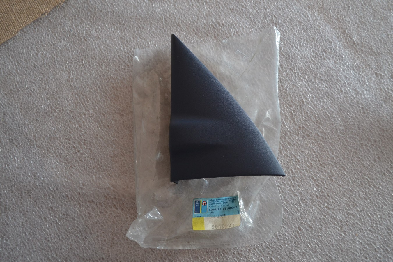 Enjoliveur intérieur de rétroviseur G Peugeot 605, bleu, neuf