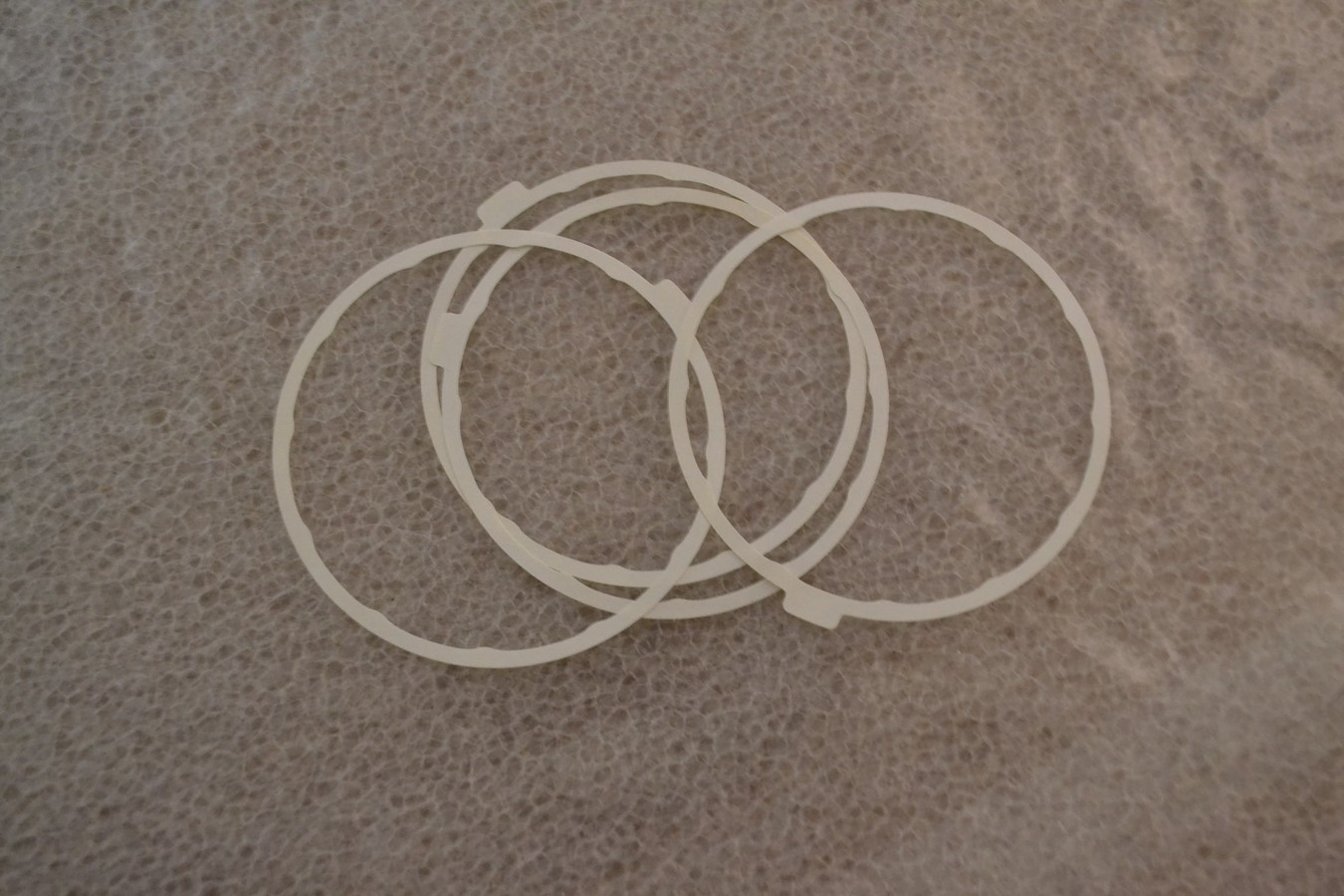 Jeu de 4 joints de chemises, repère blanc, Peugeot 204 304 essence