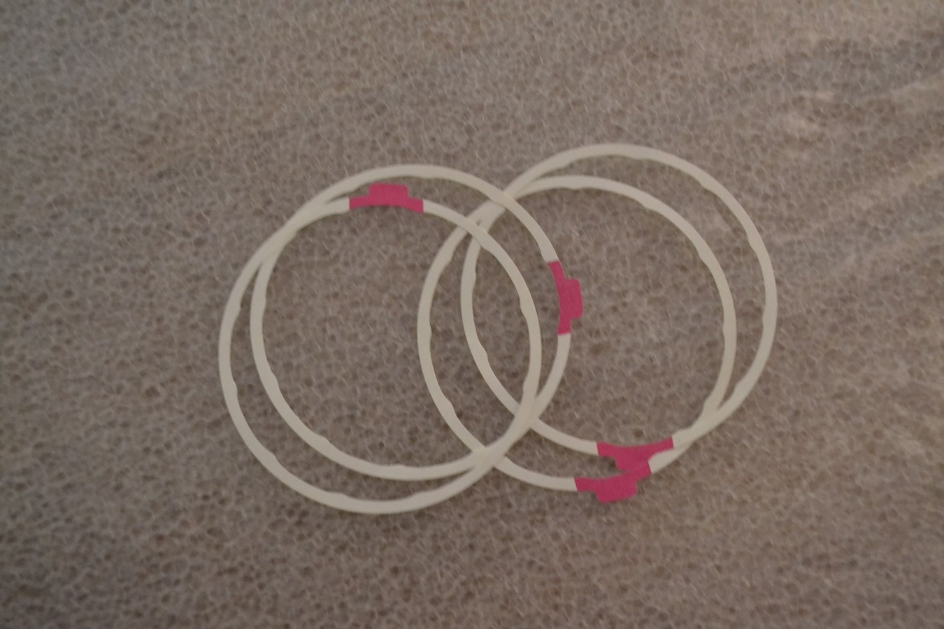Jeu 4 joints de chemise, repère rose, Peugeot 204 304 305
