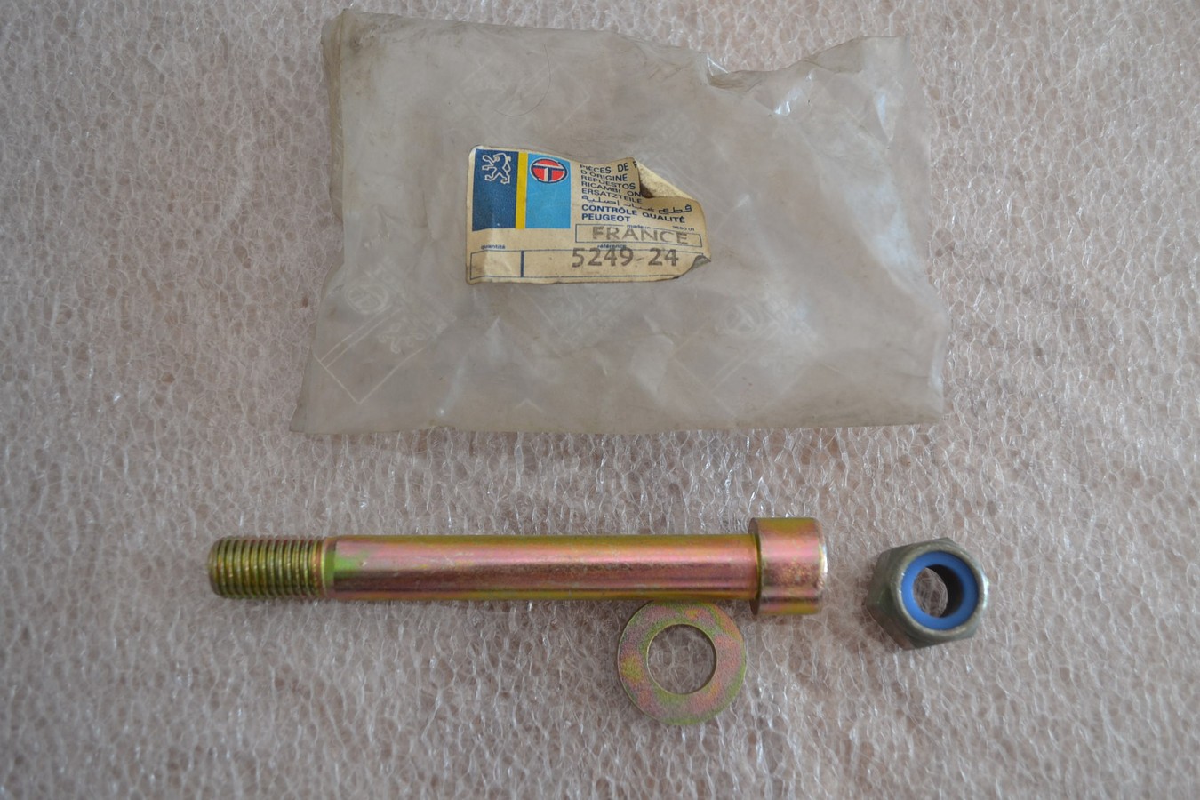 Boulon écrou rond d\'amortisseur AV Peugeot 504 505 604, Talbot Tagora