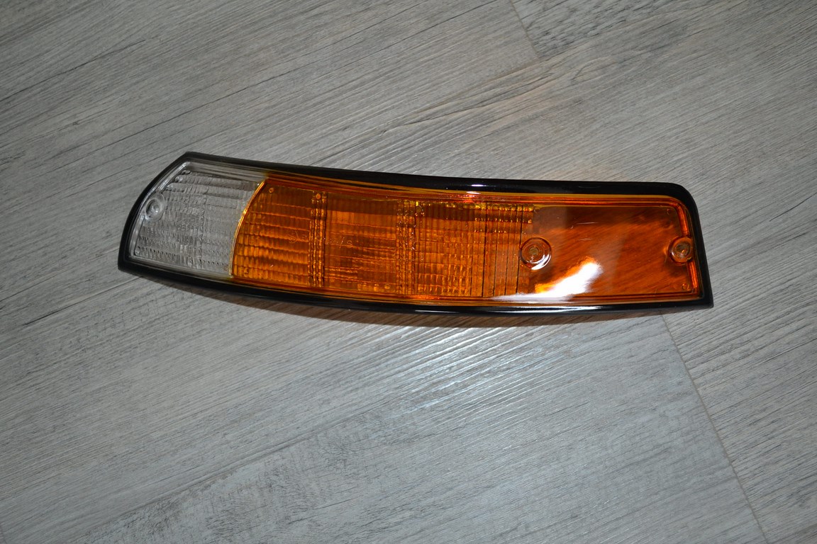 Cabochon feu AV G, tour noir, Porsche 911 de 1965 à 1973