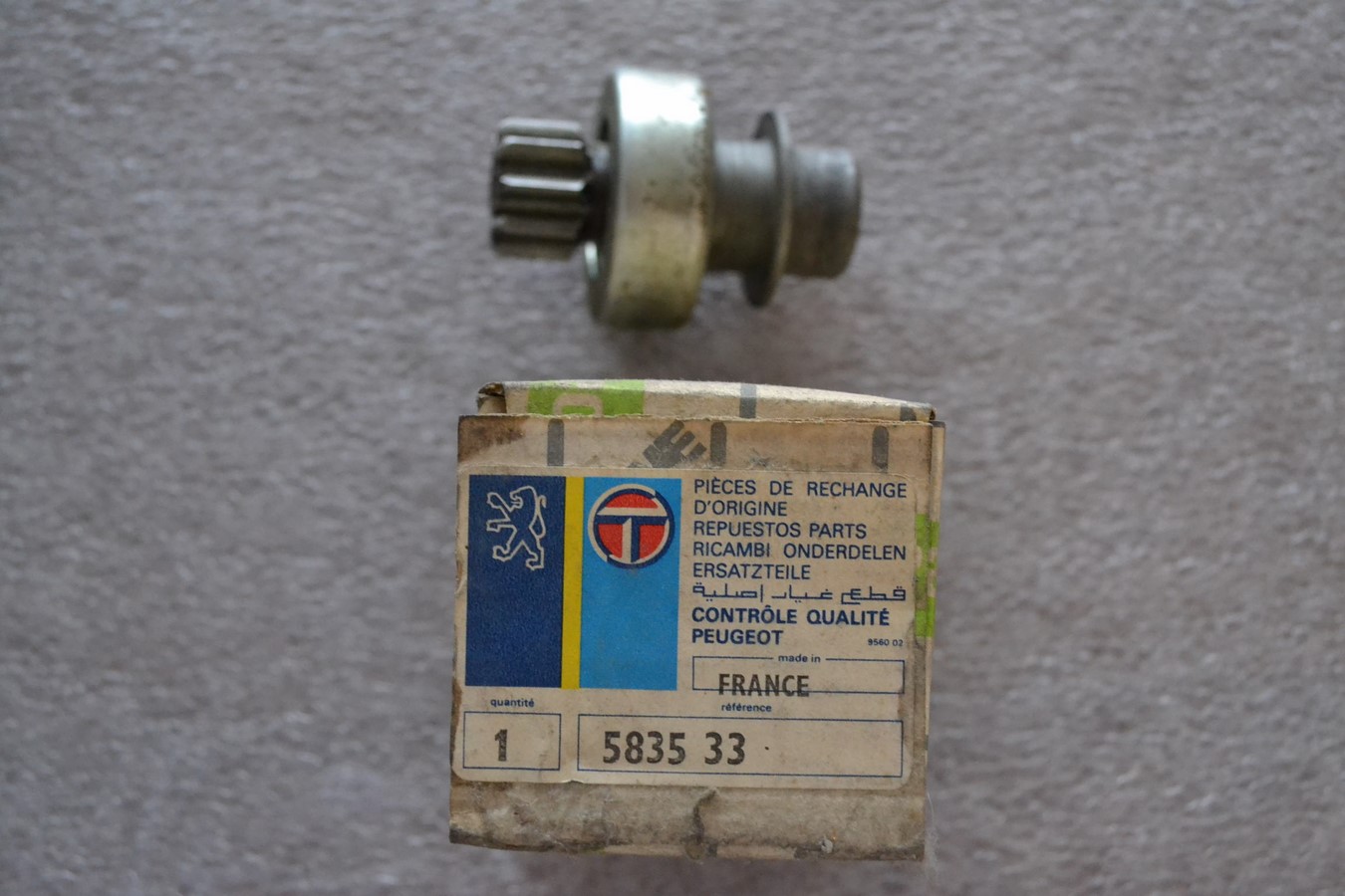 Lanceur démarreur Paris Rhône Valeo Peugeot Citroen Talbot Renault