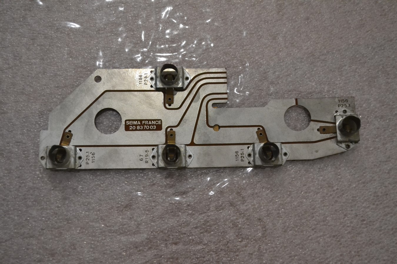 Platine feu arrière gauche Peugeot 505 SEIMA