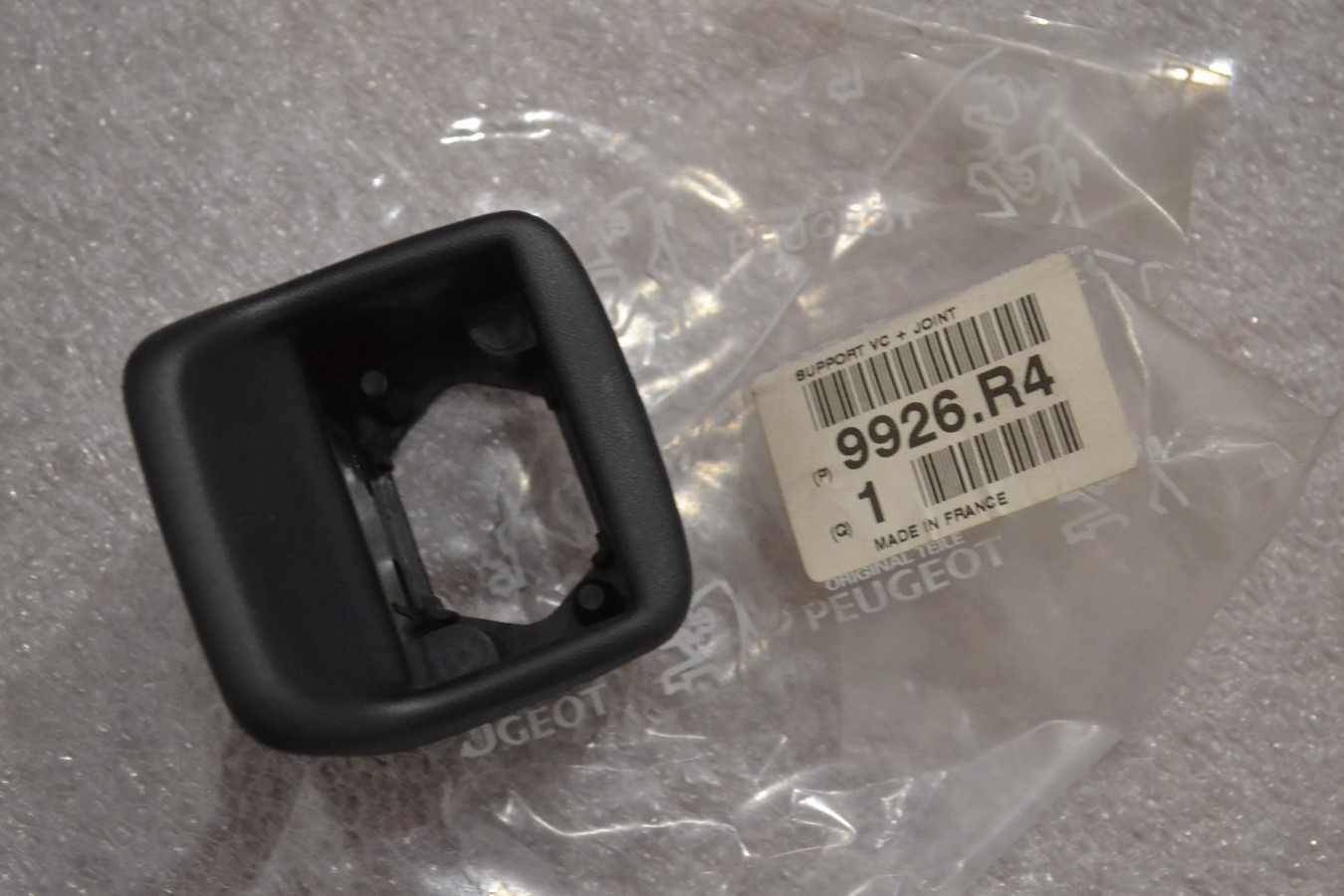 Support extérieur bouton coffre Peugeot 306
