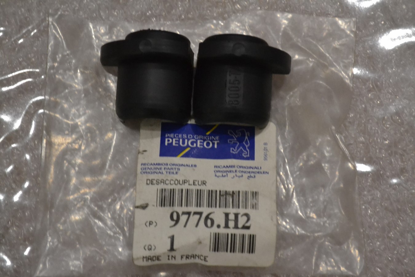 Amortisseur de vibrations pour Peugeot