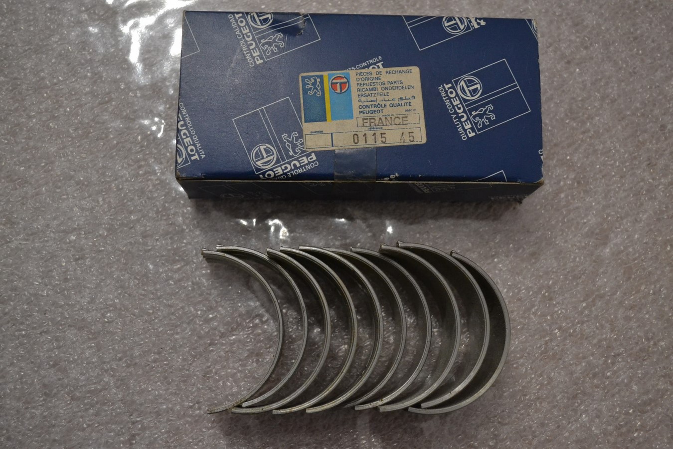 Ensemble coussinets vilebrequin standard Peugeot-Talbot D TD