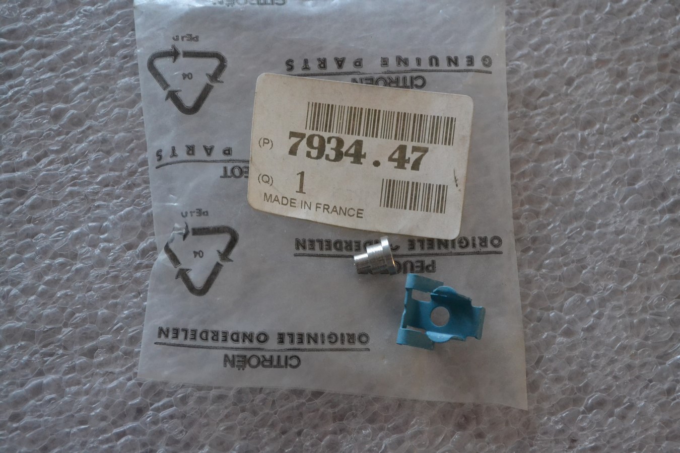 Clips de câble pour verrouillage capot Peugeot - Citroen