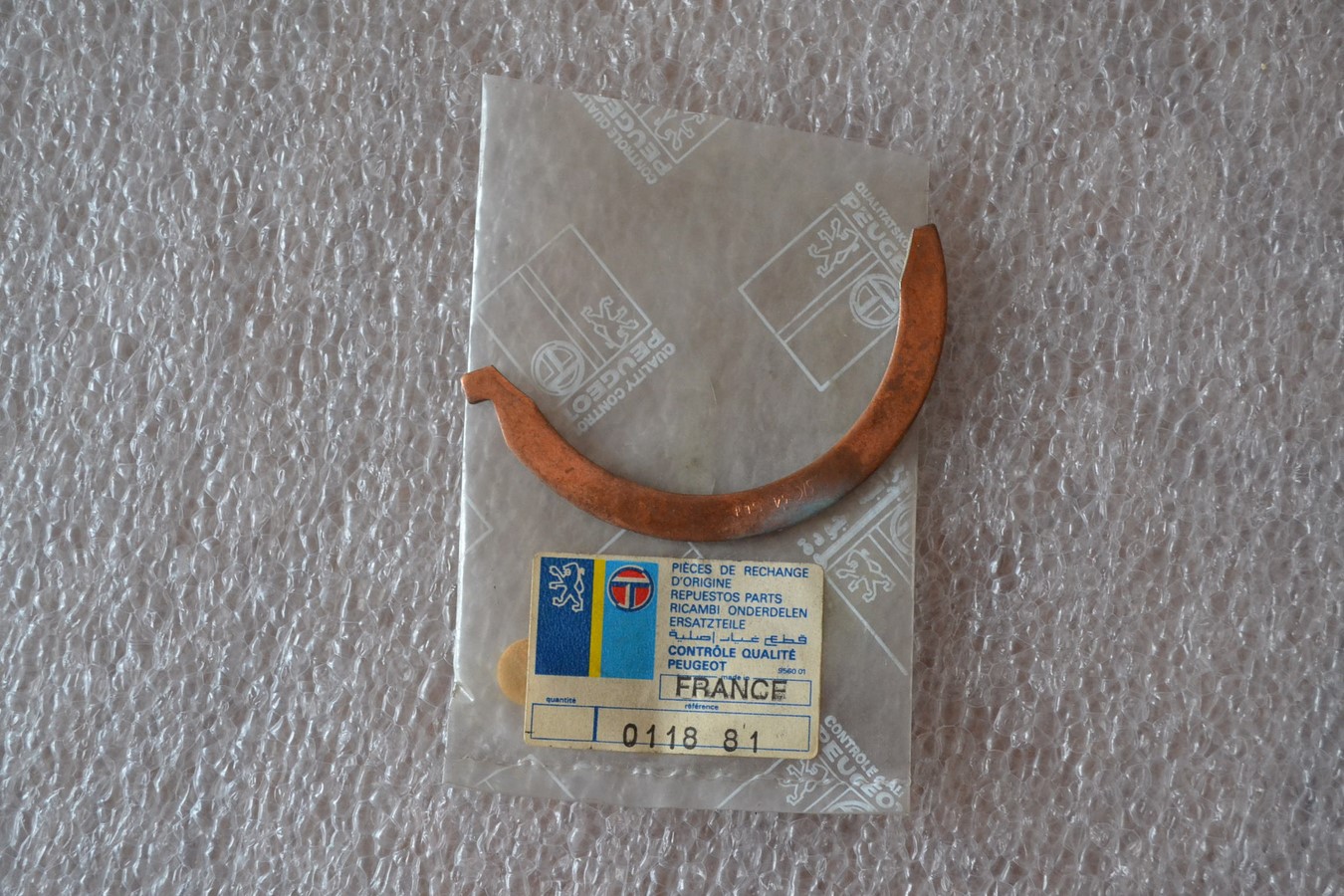 Kit flasque palier vilebrequin Peugeot 204 304 305, standard
