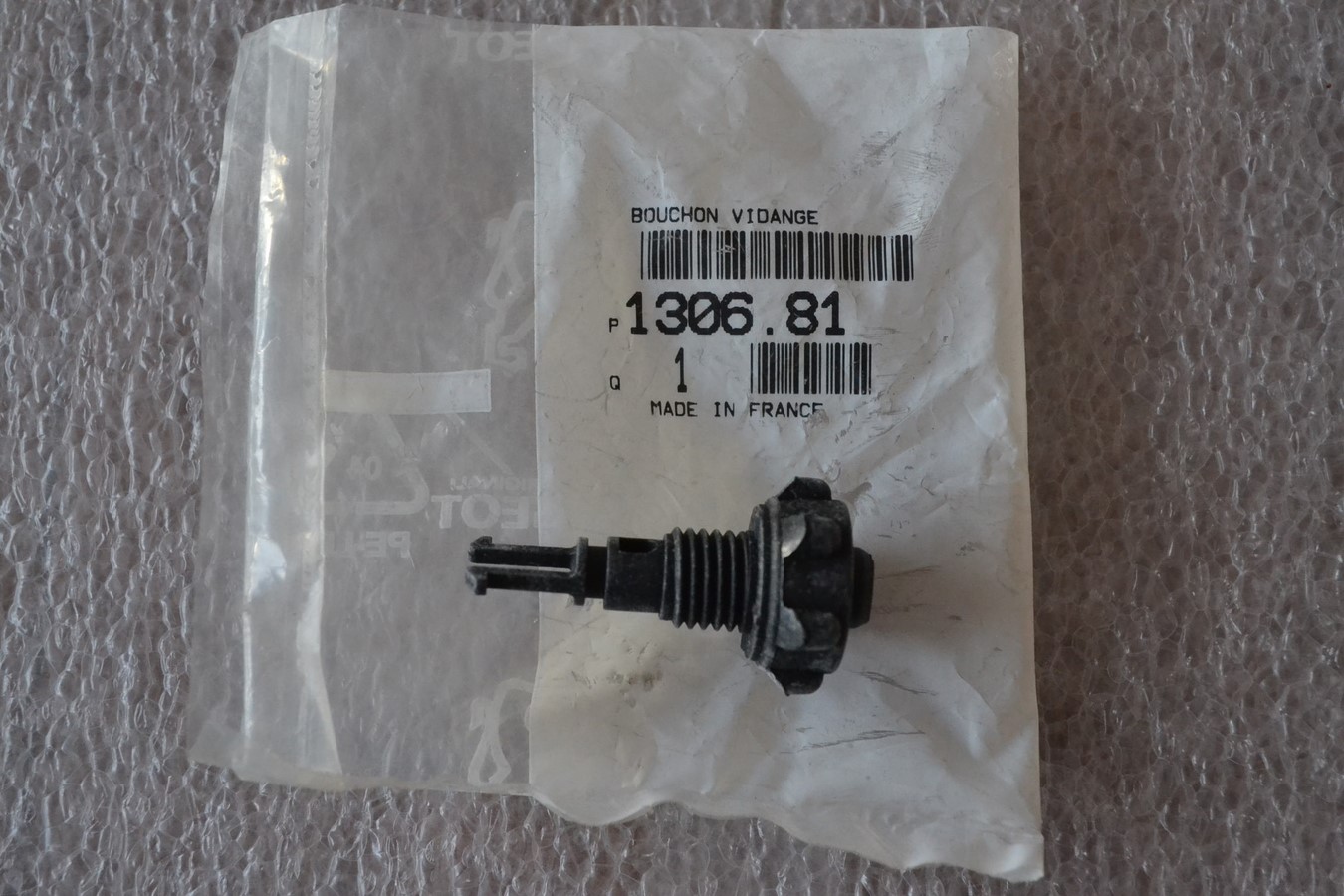 Bouchon vidange radiateur Peugeot 405 diesel