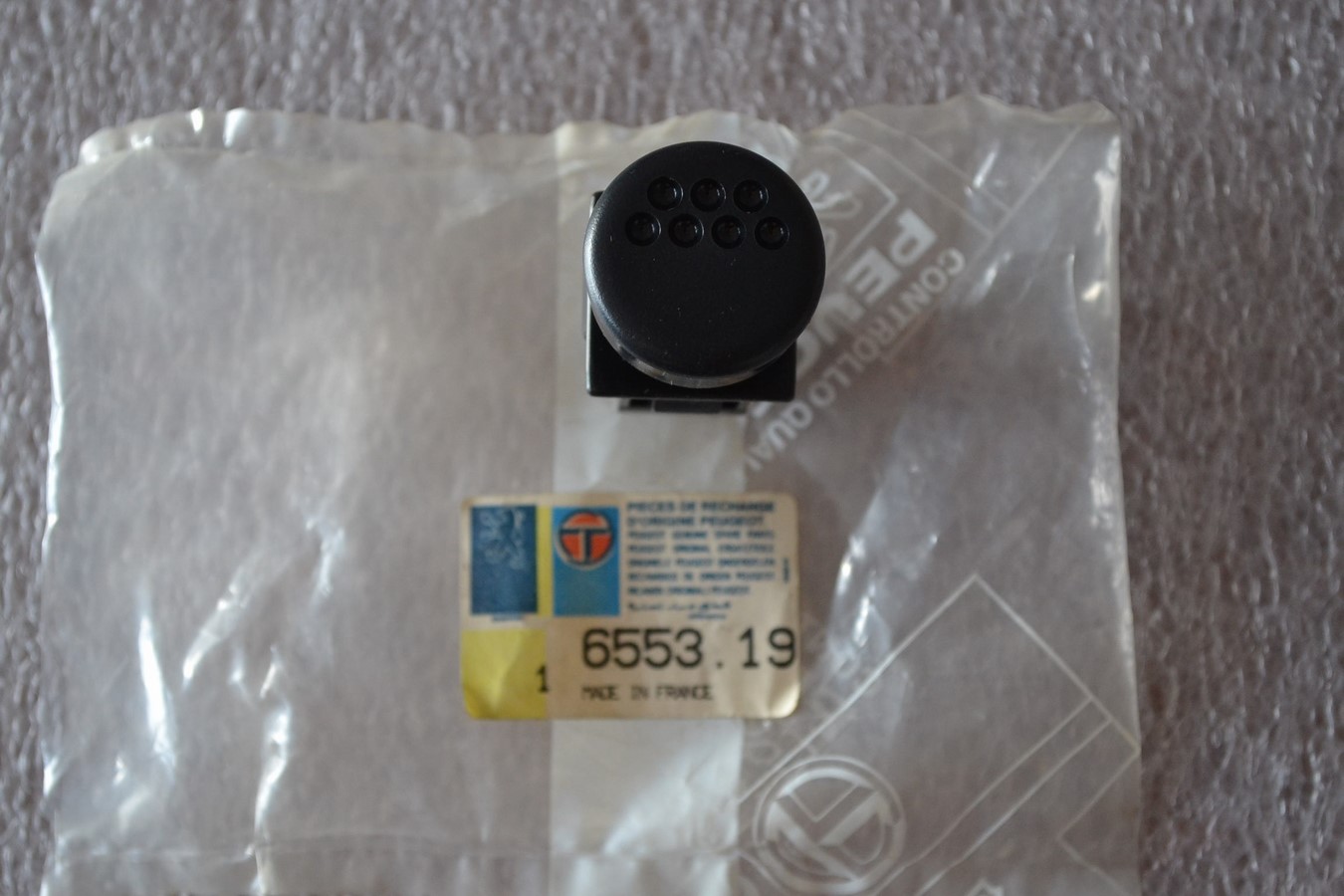 Bouton de commande Peugeot 106