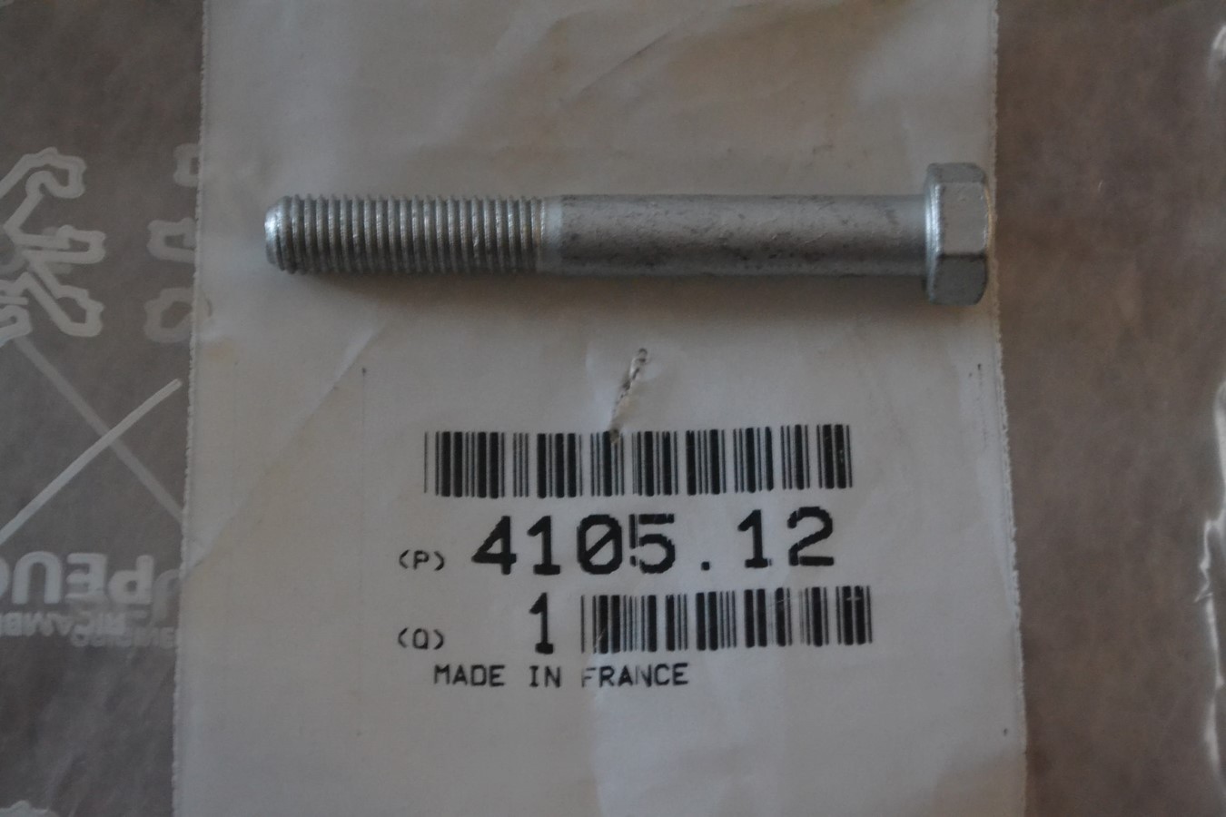 Vis de cardan de direction Peugeot 205 - 309