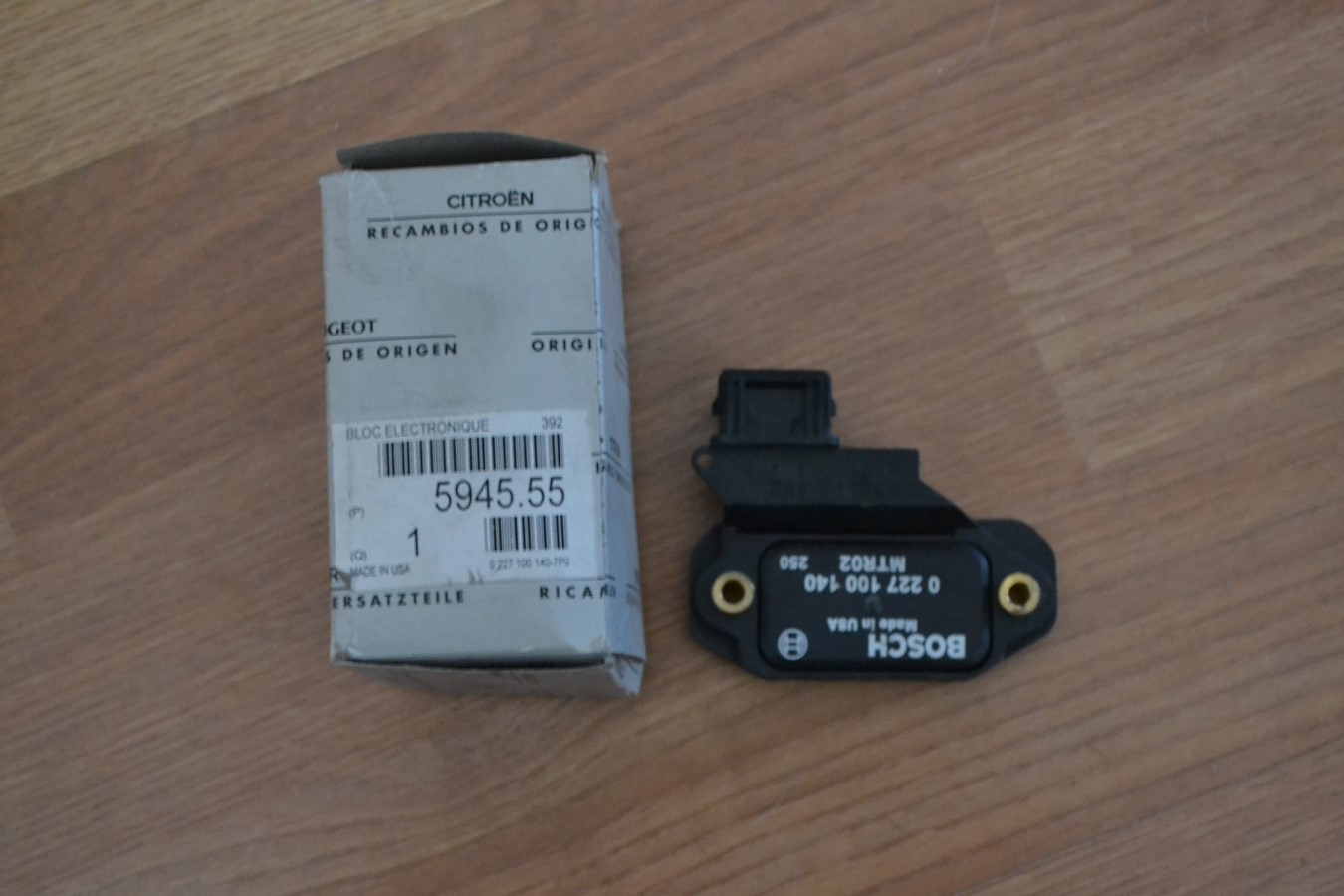 Module d\'allumage moteur essence Peugeot / Citroen