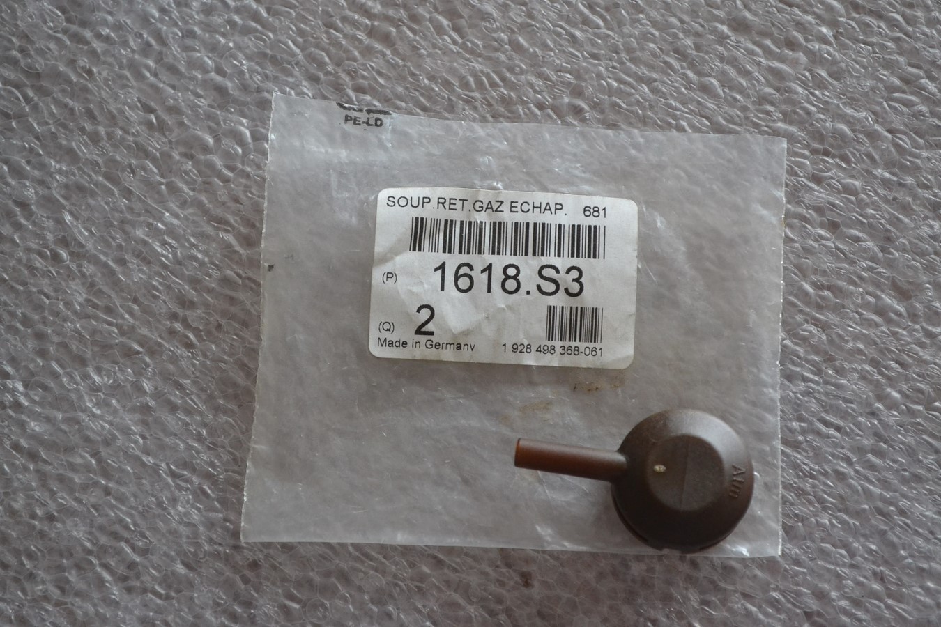Ecran thermique d\'électrovanne Peugeot / Citroen