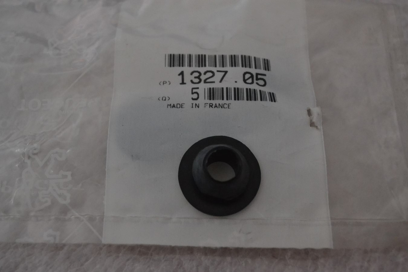 Bague caoutchouc, diam 10mm, Peugeot / Citroen