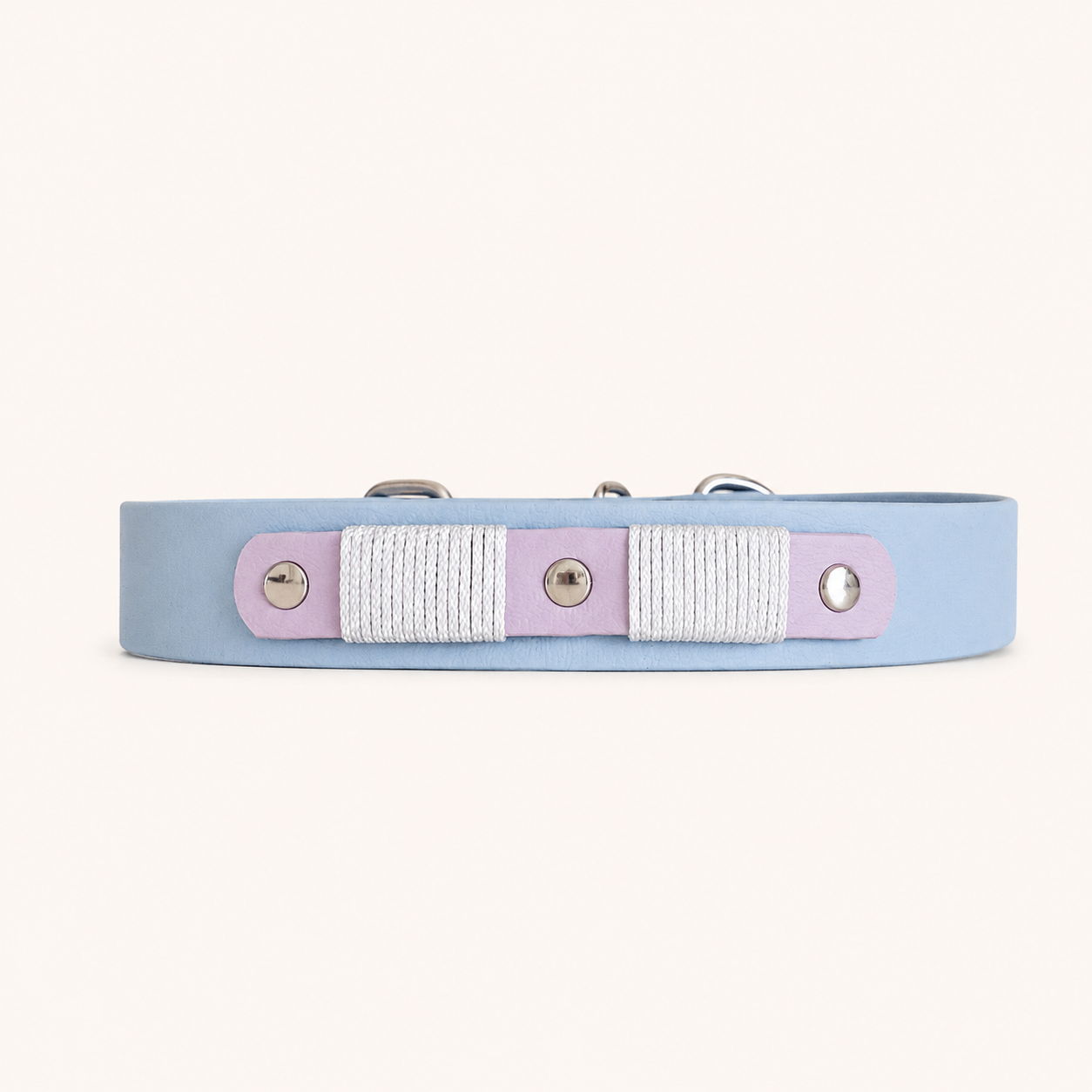 collier-chiens-biothane-bleu-ciel-lilas
