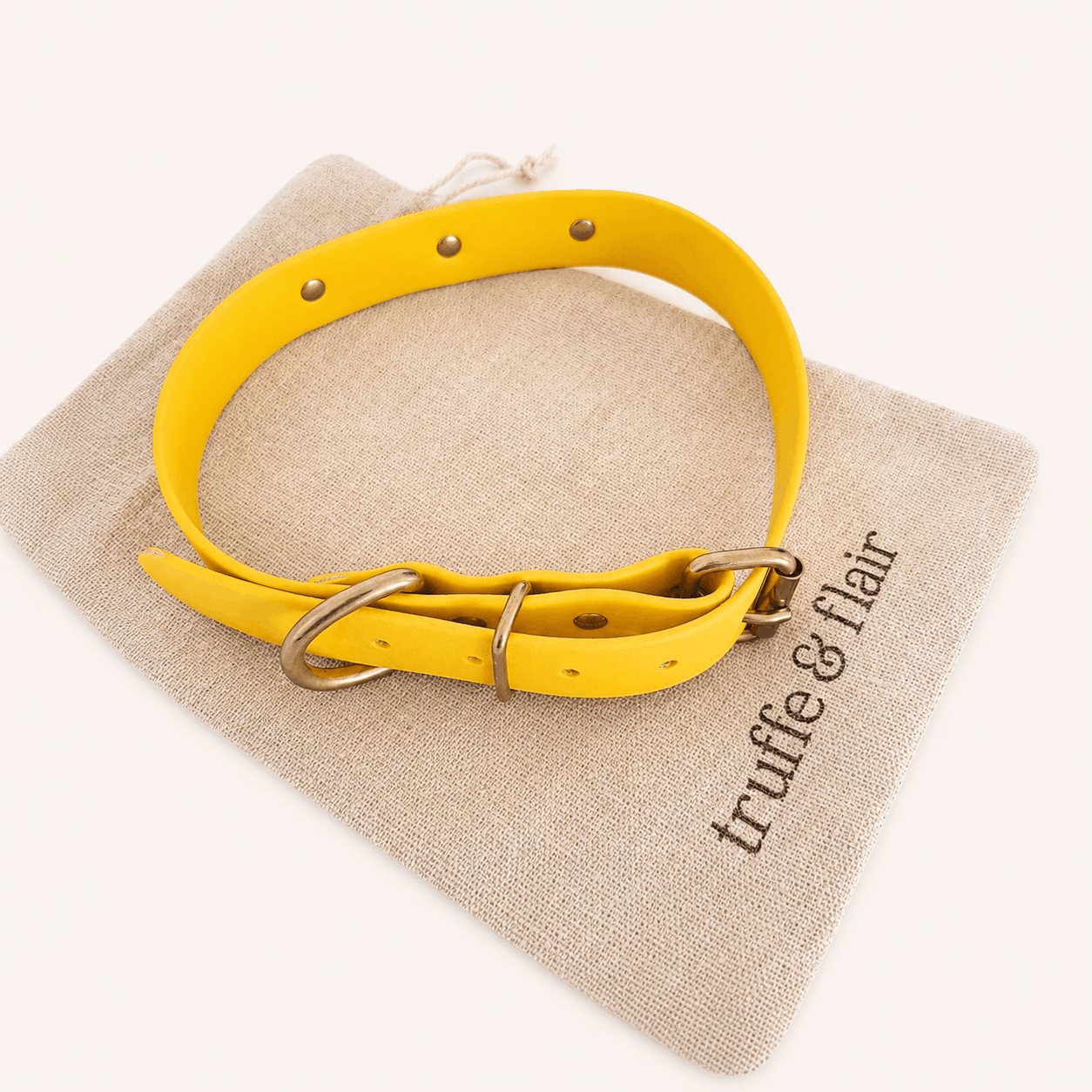 truffeetflair-collier-chiens-biothane-jaune