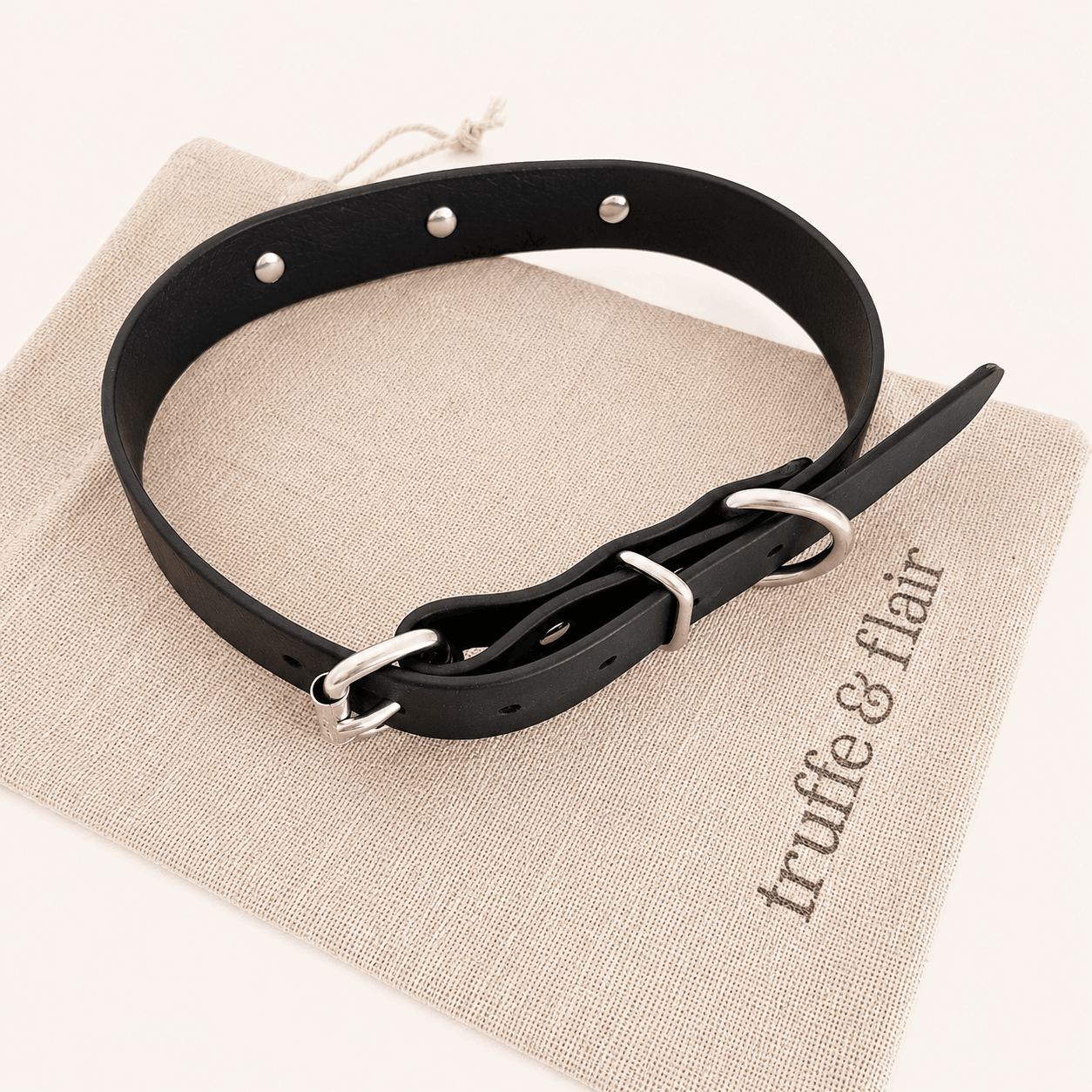 truffeetflair-collier-chiens-biothane-noir